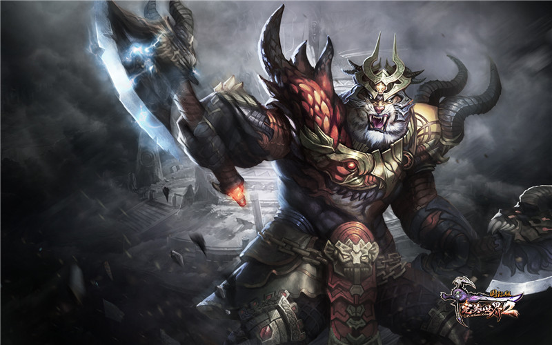 图片: 图4:《完美国际2》妖兽种族武力宣传原画.jpg